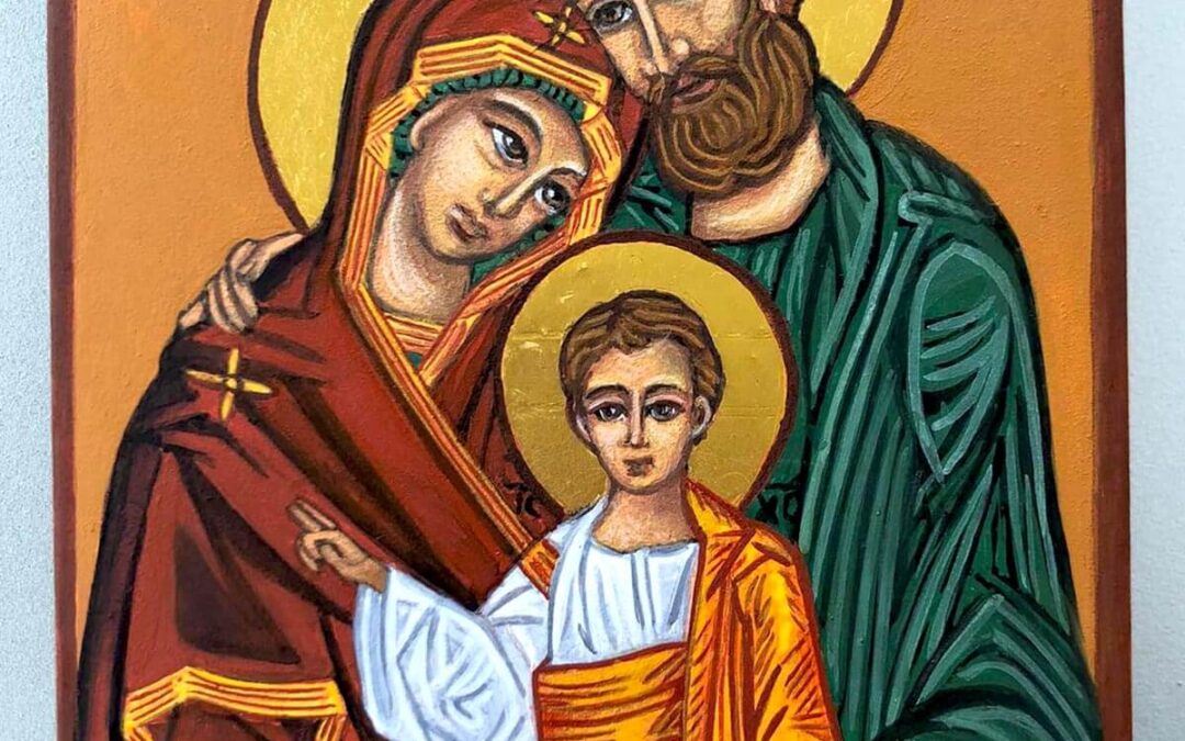 Mini Icona “Sacra Famiglia” (cm 12 x 16)